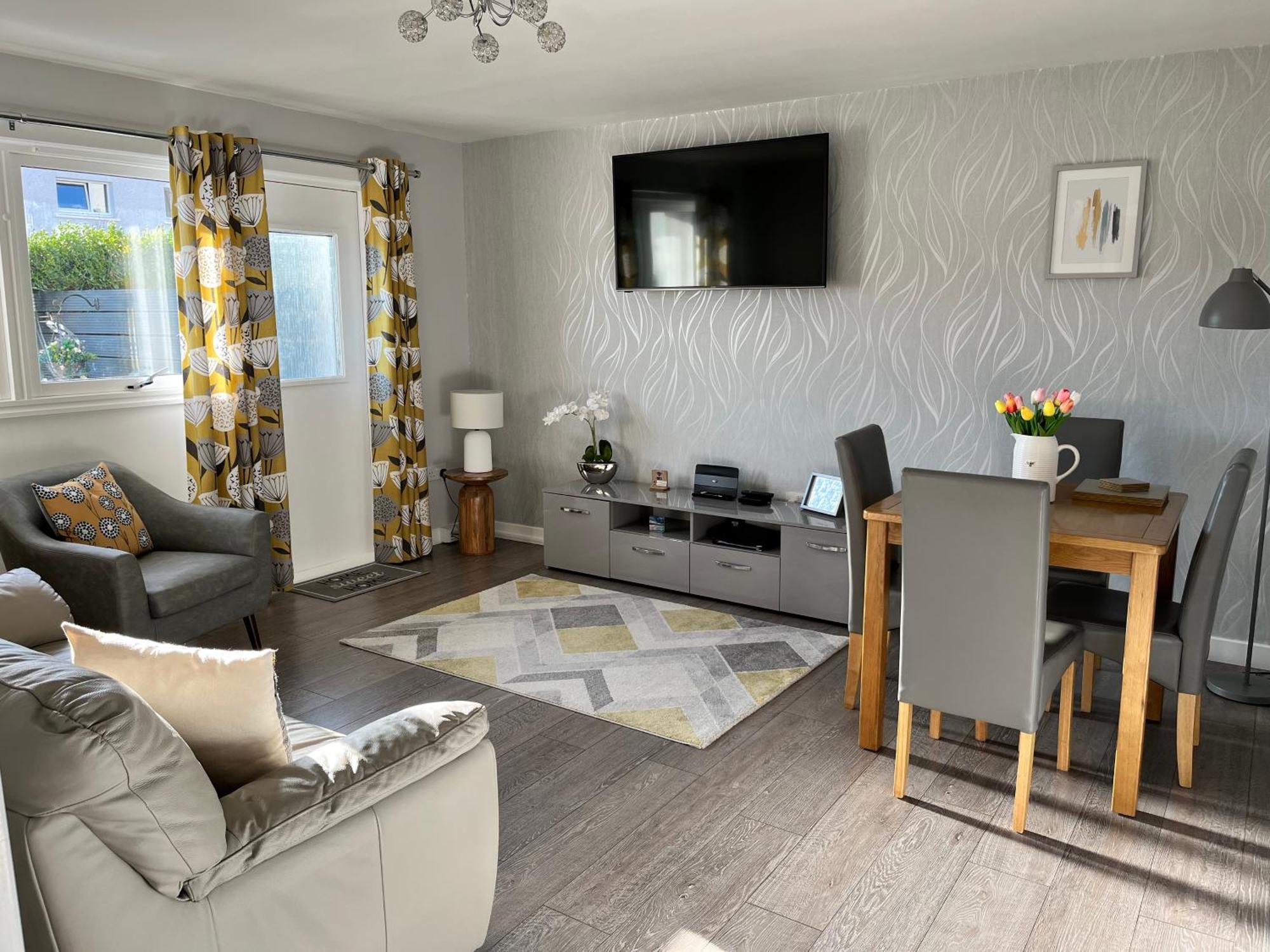 Modern 2 Bed Apartment Обан Экстерьер фото